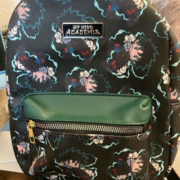 My Hero Academia: Deka Izuku Midorriya Chibi~ All over print- Mini backpack - Picture 6 of 12